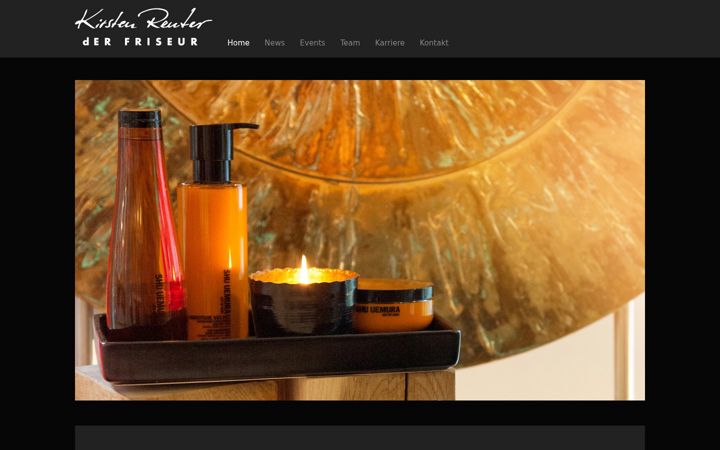 Screenshot of kirstenreuter-friseur.de