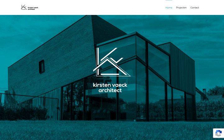 Screenshot of kirstenvaeckarchitecten.be