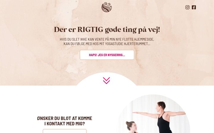 Screenshot of kirstinestenvad.dk