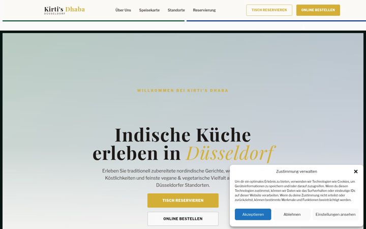 Screenshot of kirtisdhaba.de
