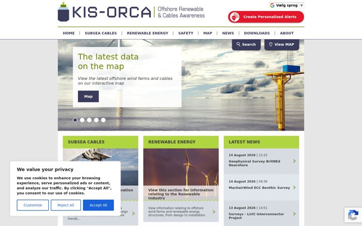 Screenshot of kis-orca.org
