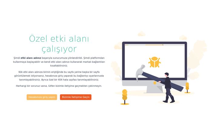 Screenshot of kisa.link