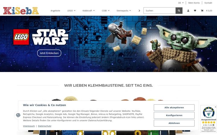 Screenshot of kiseba.com