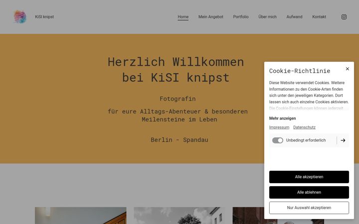 Screenshot of kisiknipst.de