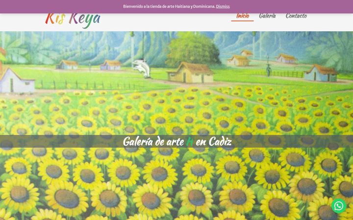 Screenshot of kiskeya.es