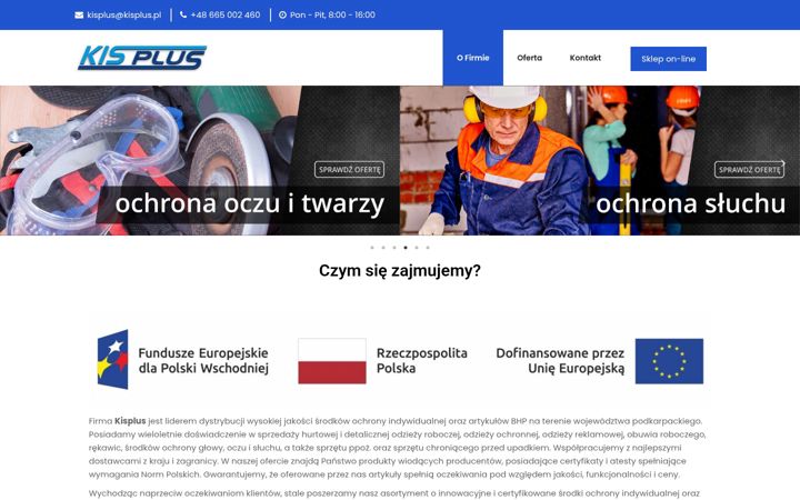 Screenshot of kisplus.pl