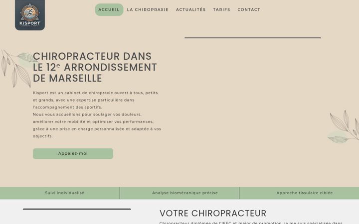 Screenshot of kisport.fr