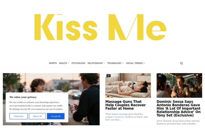 Screenshot of kiss-me.org