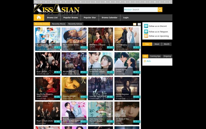 Kuvakaappaus sivustosta kissasian.com.lv