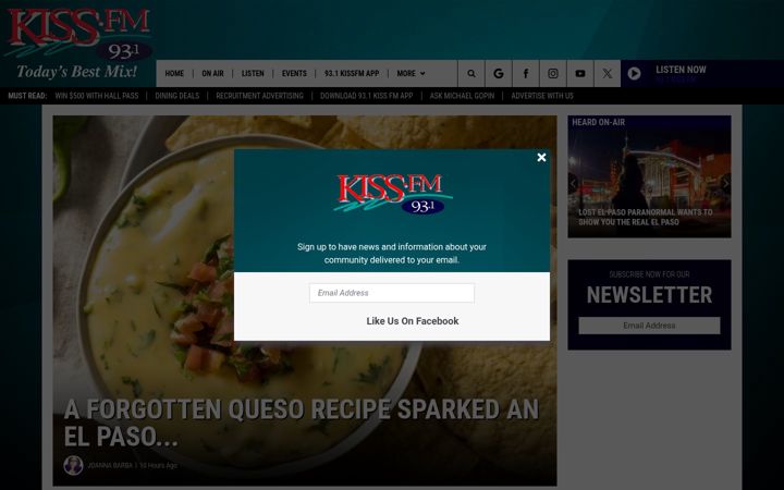 Screenshot of kisselpaso.com