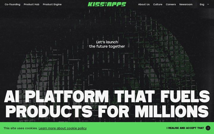 Screenshot of kissmyapps.com