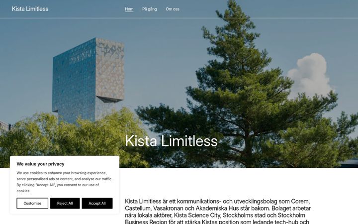 Screenshot of kistalimitless.com