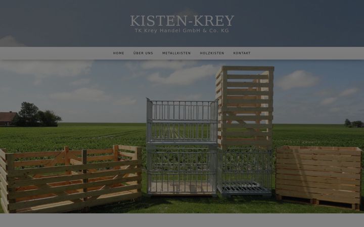 Screenshot of kisten-krey.de