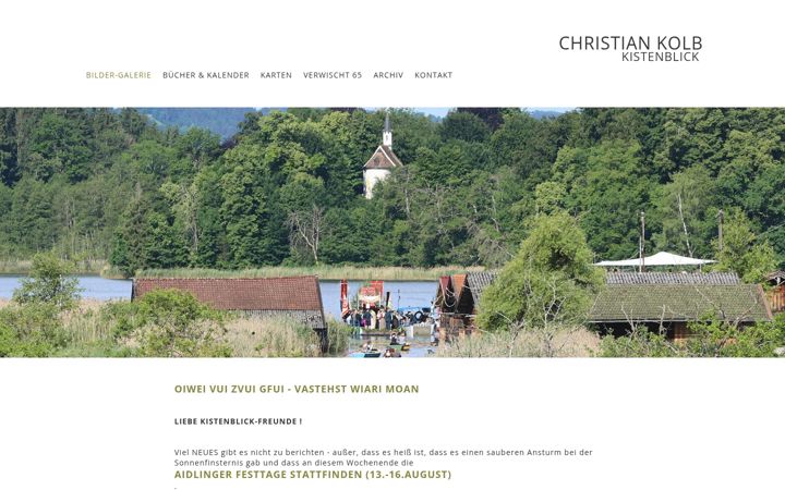 Screenshot of kistenblick-murnau.de