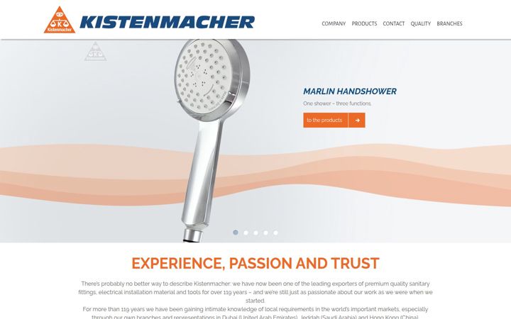 Screenshot of kistenmacher.de