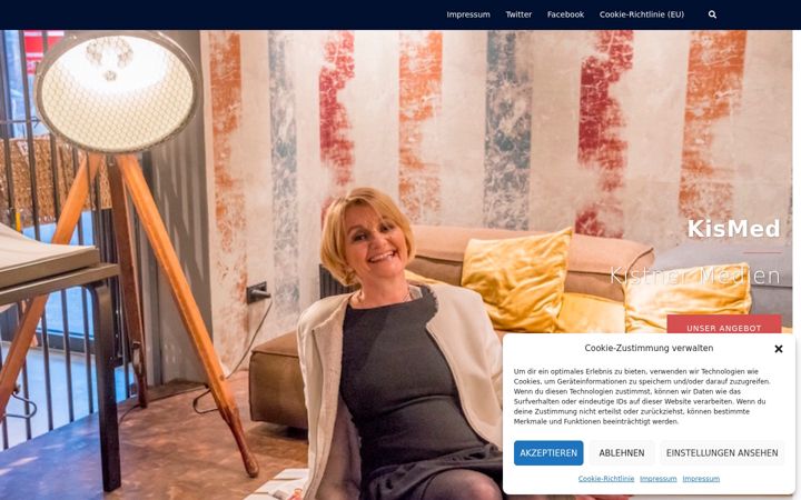 Screenshot of kistner.at