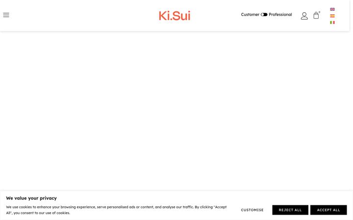 Screenshot of kisuihair.com