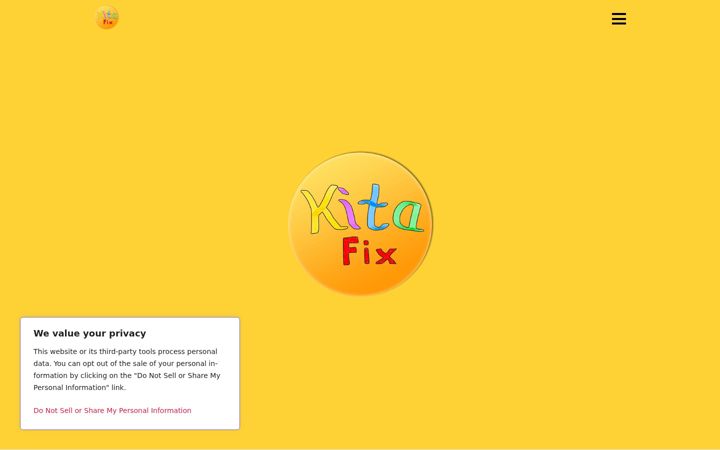 Screenshot of kita-fix.com