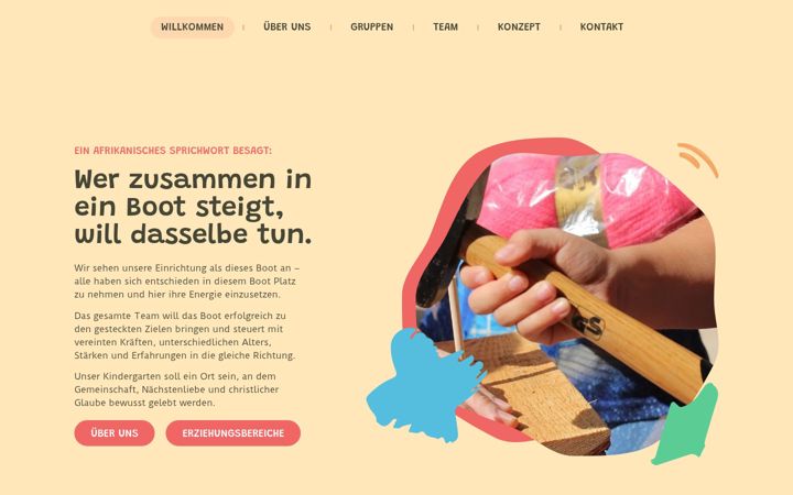 Screenshot of kita-floss.de
