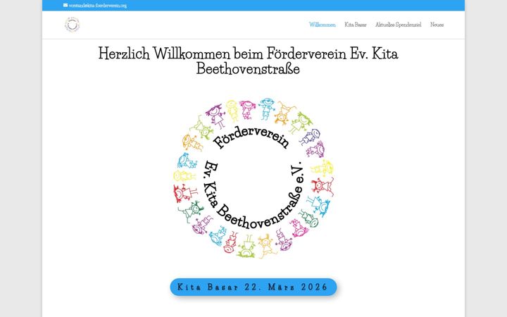 Screenshot of kita-foerderverein.org