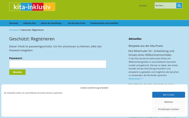 Screenshot of kita-inklusiv.de