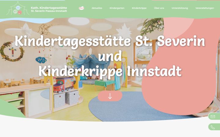 Screenshot of kita-innstadt.de