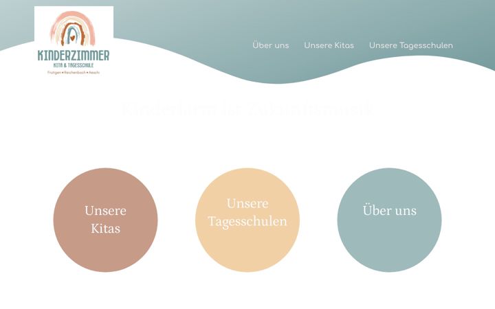 Screenshot of kita-kinderzimmer.ch