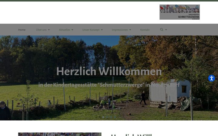 Screenshot of kita-nordendorf.de
