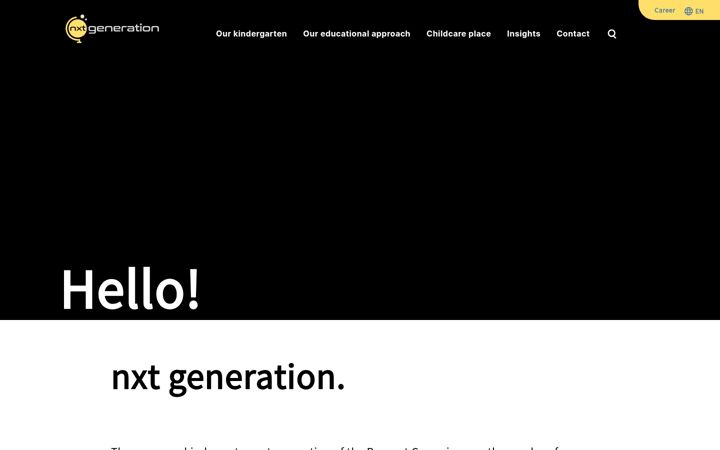 Screenshot of kita-nxtgeneration.com