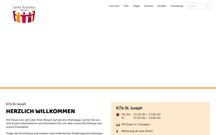 Screenshot of kita-st-joseph-rheine.de