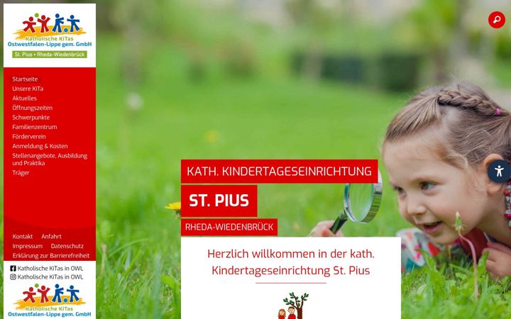 Screenshot of kita-st-pius-wiedenbrueck.de