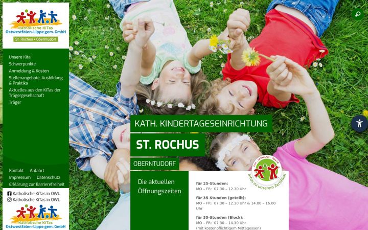 Screenshot of kita-st-rochus-oberntudorf.de