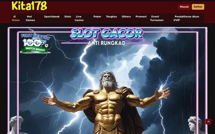 Screenshot von kita178slot.com