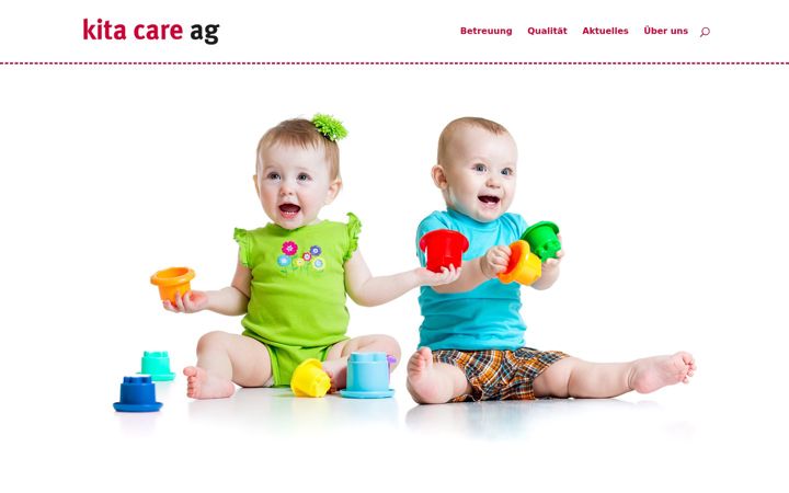 Screenshot of kitacare.ch