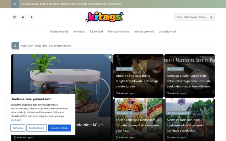 Screenshot of kitags.com