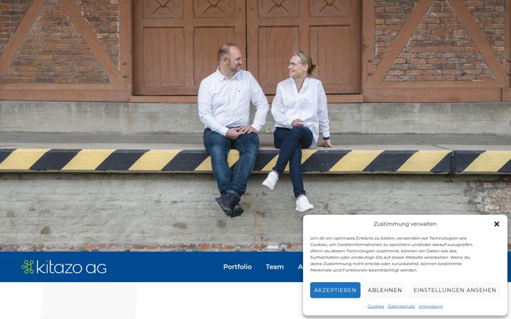 Screenshot of kitazo.de