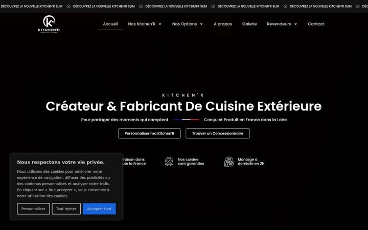 Screenshot of kitchen-r.fr