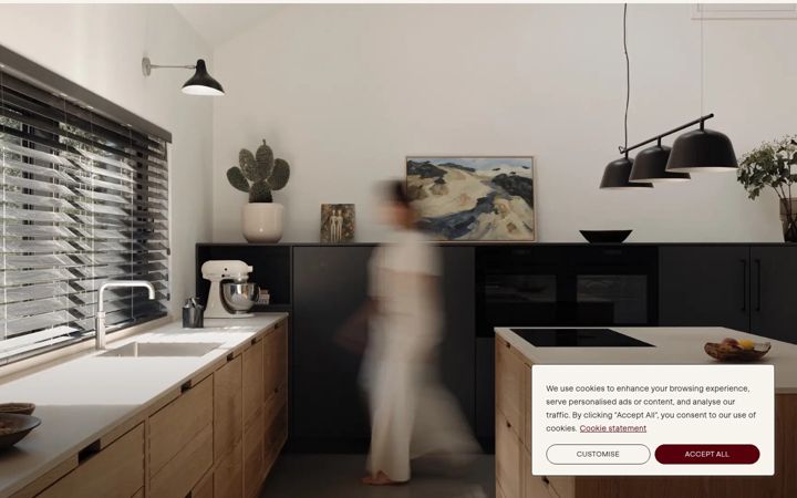 Screenshot of kitchencherries.com