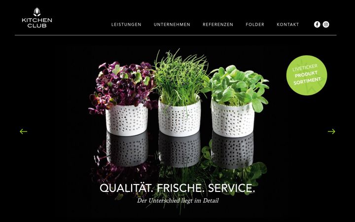Screenshot of kitchenclub.at