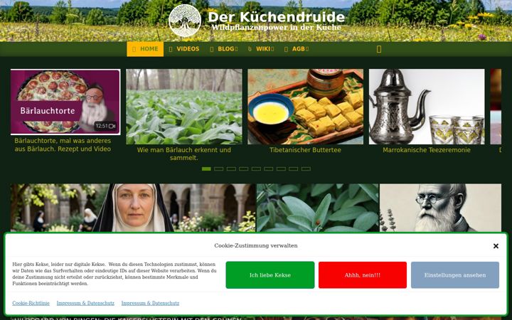 Screenshot of kitchendruid.de
