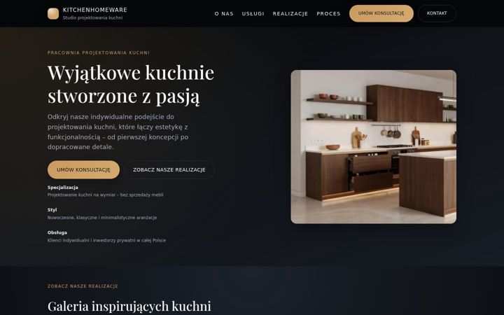 Screenshot of kitchenhomeware.com