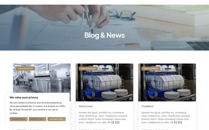Screenshot of kitchenihome.com