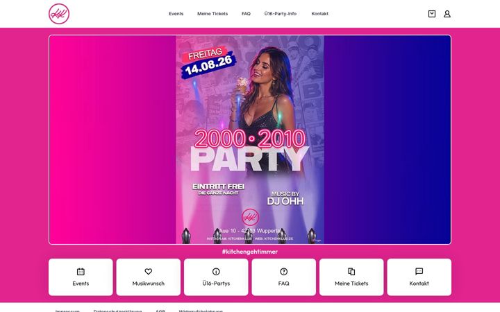 Screenshot of kitchenklub.de
