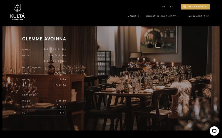 Screenshot of kitchenkulta.fi