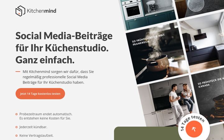 Screenshot of kitchenmind.eu