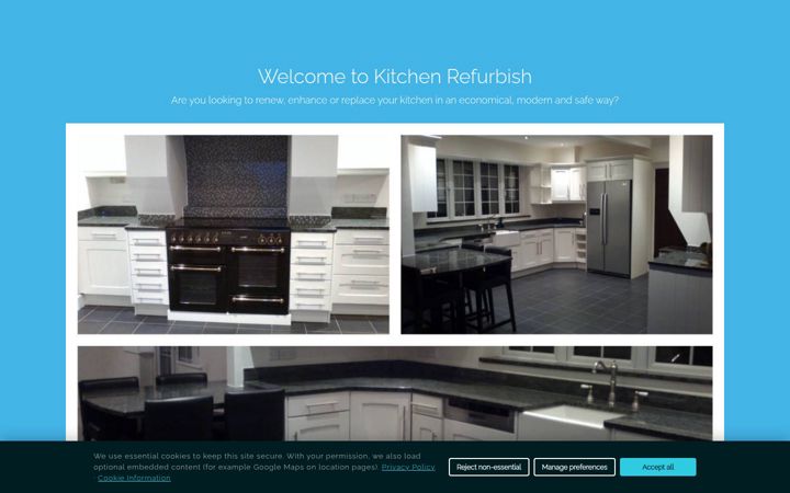 Screenshot of kitchenrefurbish.co.uk