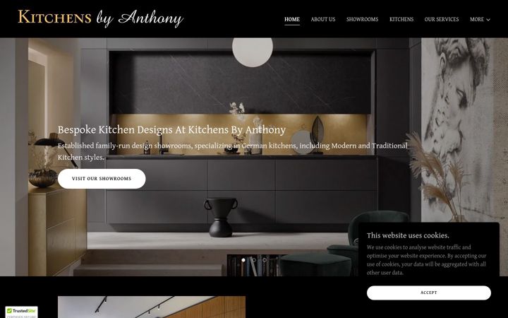 Screenshot of kitchensbyanthony.co.uk