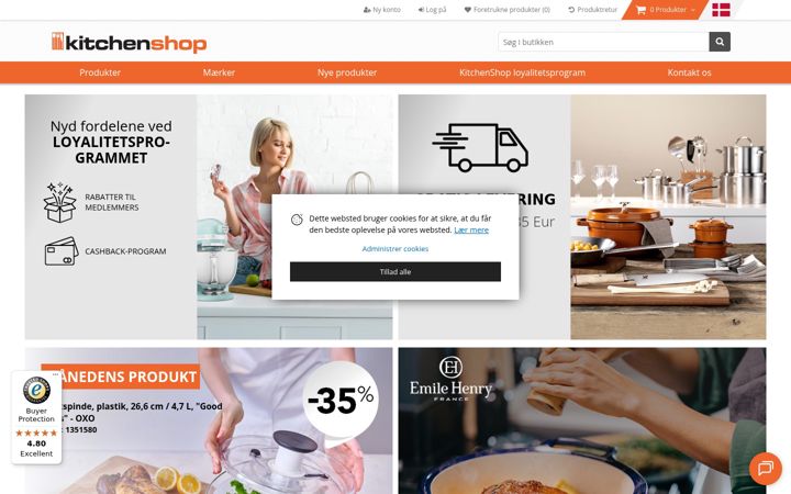 Képernyőkép: kitchenshop.eu