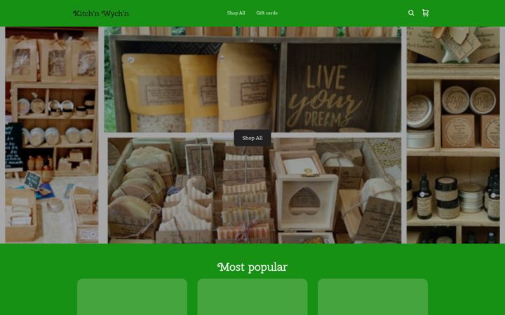 Screenshot of kitchnwychn.co.uk