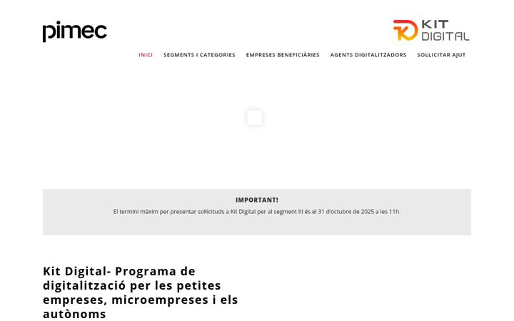 Screenshot of kitdigital.net